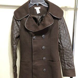 Vertigo - Brown Pea Coat